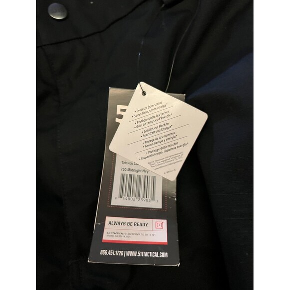 5.11 Tactical Pants Mens 44 Midnight Navy B-Class PDU Taclite Ripstop Cargo New - Picture 9 of 11
